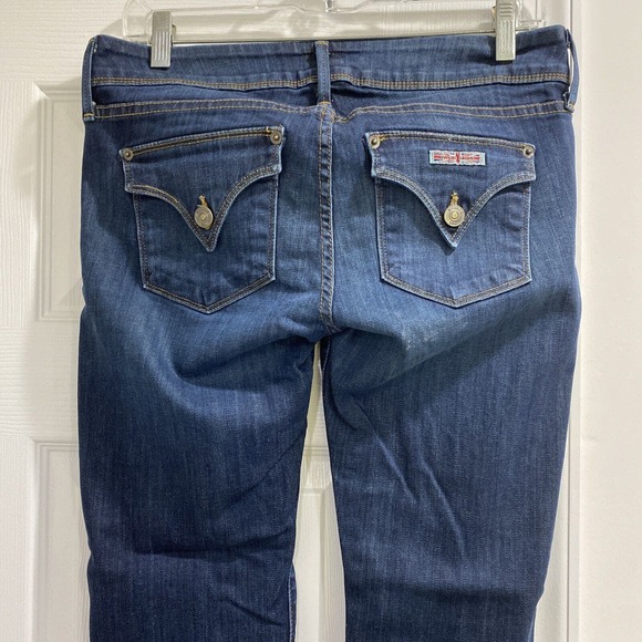 Hudson Jeans Ginny Straight Leg style ladies size 27 casual classic button flaps - Picture 5 of 9